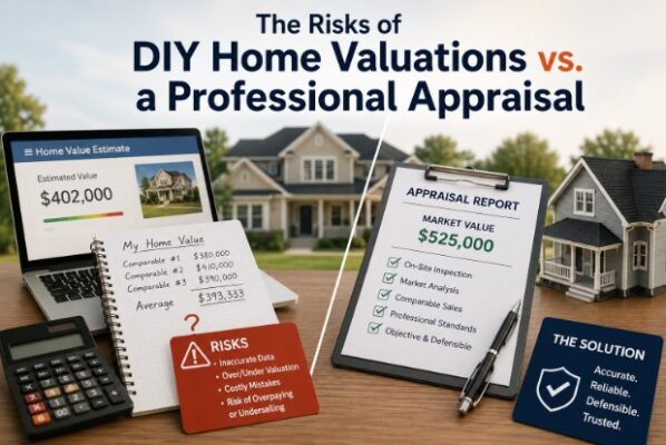 The Risks of DIY Home Valuations vs. a Professional Appraisal