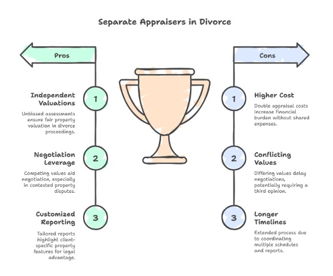 Pros And Cons Of Hiring Separate Appraisers For Each Spouse