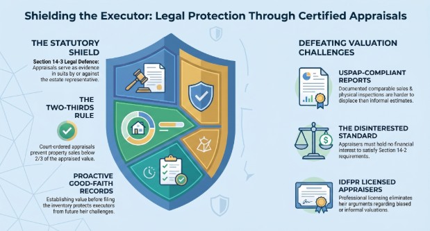 How Does a Certified Appraisal Protect the Executor From Heir Challenges?