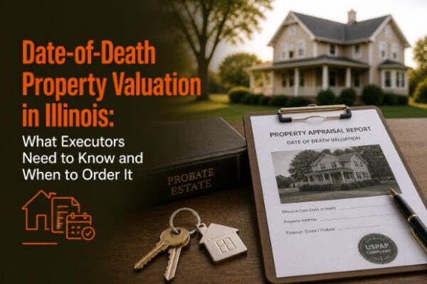 Date-of-Death Property Valuation in Illinois: What Executors Need to Know and When to Order It